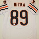 Mike Ditka Signed / Autographed White w/ Blue Jersey- JSA W Authenticated