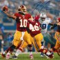 Robert Griffin III Autographed 16x20 Against Dallas Photo- JSA W Authenticated