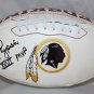 Mark Rypien Autographed Washington Redskins Logo Football- JSA Authenticated