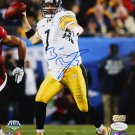 Ben Roethlisberger Autographed 8x10 Passing Photo- JSA Authenticated