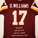 Doug Williams Signed / Autographed Maroon Stat Jersey- JSA Authenticated