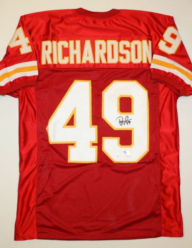 Tony Richardson Signed / Autographed Red Jersey- JSA Authenticated
