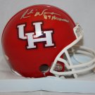 Andre Ware Autographed University of Houston Cougars Mini Helmet w/ JSA