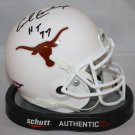 Earl Campbell Autographed Texas Longhorns Mini Helmet- JSA Authenticated