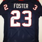 Arian Foster Signed / Autographed Blue Jersey- JSA Authenticated