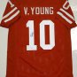 Vince Young Signed / Autographed Orange Jersey- JSA W Authenticated