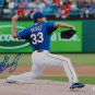 Martin Perez Autographed 8x10 Texas Rangers Pitching Photo- JSA W Authenticated