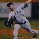 Martin Perez Autographed 16x20 Texas Rangers Pitching Photo- JSA Authenticated