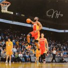 James Harden Autographed 20x24 Rockets In Air Canvas- TriStar Authenticated