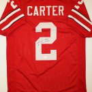 Cris Carter Signed / Autographed Red Jersey- JSA W Authenticated