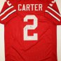 Cris Carter Signed / Autographed Red Jersey- JSA W Authenticated