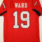 Hines Ward Signed / Autographed Red Jersey- JSA Authenticated