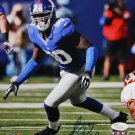 Jason Pierre Paul Autographed 8x10 Vertical On Field Photo- JSA Authenticated
