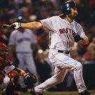 Johnny Damon Autographed 16x20 Swinging Photo- JSA Authenticated