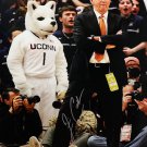Jim Calhoun Autographed 16x20 Arms Crossed Photo- JSA Authenticated
