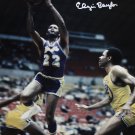 Elgin Baylor Autographed 16x20 In Air Front View Photo- JSA Authenticated