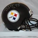 Greg Lloyd Autographed Pittsburgh Steelers (S) Mini Helmet- JSA Authenticated