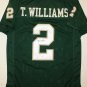 Terrance Williams Signed / Autographed Green Jersey- JSA Authenticated