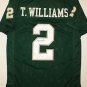 Terrance Williams Signed / Autographed Green Jersey- JSA Authenticated