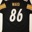 Hines Ward Signed / Autographed Black Jersey- JSA Authenticated