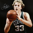 Larry Bird Autographed 16x20 Close Up Photo- JSA Authenticated