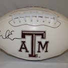 Mike Evans Autographed Texas A&M Aggies Logo Football- JSA W Authenticated