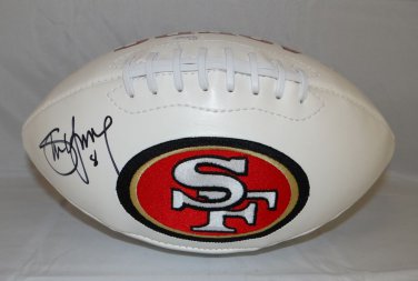 Steve Young Autographed San Francisco 49ers Logo Football- JSA W Authenticated