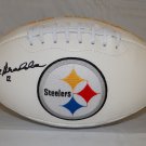 Terry Bradshaw Autographed Pittsburgh Steelers Logo Football- JSA Authenticated