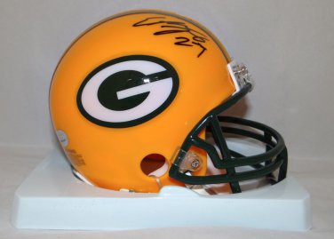 Eddie Lacy Autographed Green Bay Packers Mini Helmet- JSA W Authentcated