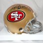 Fred Dean HOF Autographed San Francisco 49ers Mini Helmet- JSA W Authenticated