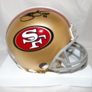 Jimmy Johnson HOF Autographed San Francisco 49ers Mini Helmet- JSA W Auth