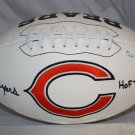 Gale Sayers HOF Autographed Chicago Bears Logo Football- JSA W Authenticated