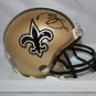 Darren Sproles Autographed New Orleans Saints Mini Helmet- JSA Authenticated