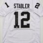 Ken Stabler Signed / Autographed White Jersey- JSA Authenticated