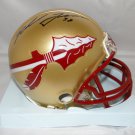 Seb Janikowski Autographed Florida State Seminoles Mini Helmet- JSA Auth
