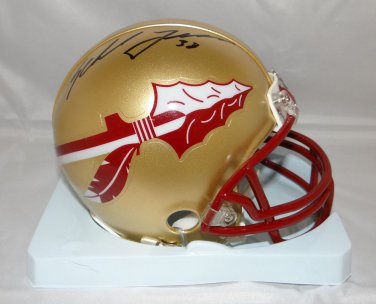 Seb Janikowski Autographed Florida State Seminoles Mini Helmet- JSA Auth