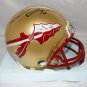 Seb Janikowski Autographed Florida State Seminoles Mini Helmet- JSA Auth