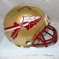 Seb Janikowski Autographed Florida State Seminoles Mini Helmet- JSA Auth