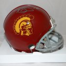 Brian Cushing Autographed USC Trojans Mini Helmet- JSA W Authentcated