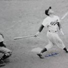 Duke Snider Autographed 16x20 Swinging Photo JSA Authenticated