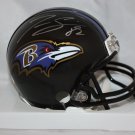 Torrey Smith Autographed Baltimore Ravens Mini Helmet- JSA Authenticated