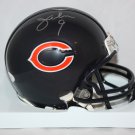 Jim McMahon Autographed Chicago Bears Mini Helmet- JSA Authenticated