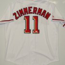 Ryan Zimmerman Autographed Washington Nationals Jersey- JSA Authenticated