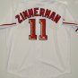 Ryan Zimmerman Autographed Washington Nationals Jersey- JSA Authenticated