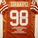 Brian Orakpo Signed / Autographed Orange Stat Jersey- JSA Authenticated