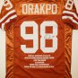 Brian Orakpo Signed / Autographed Orange Stat Jersey- JSA Authenticated