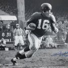 Frank Gifford HOF Autographed 16x20 B&W Running Photo- JSA W Authenticated