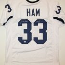 Jack Ham Signed / Autographed White w/ Navy Jersey- JSA Authenticated