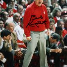 Bob Knight Autographed 8x10 Indiana Yelling Photo- JSA Authenticated