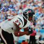 Arian Foster Autographed 8x10 Side View TD Bow Photo- JSA W Authenticated